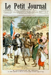Pierre-Paul-Francois-Camille Savorgnan de Brazza, Franse ontdekkingsreiziger en oprichter van Brazzaville, 1905