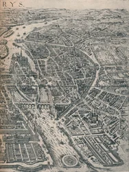Plan van Parijs, c1630 1915