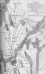 Plan van de Operaties Rond Kabul, 9-15 december 1879, ca. 1880