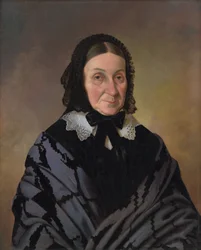 Portret van Johana Gyurkova, geboren Markušová