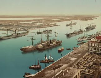 Port Said, Suez, ca. 1900