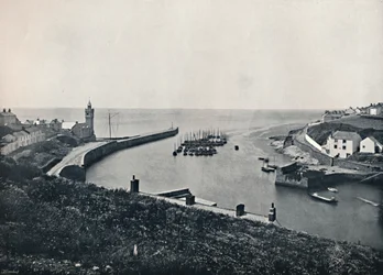 Porthleven - De Haven en Uitkijk, 1895