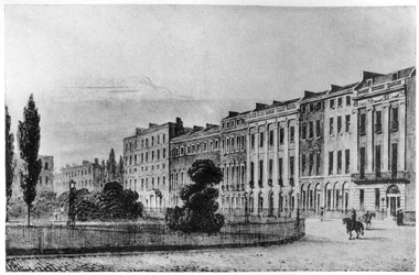 Portman Square, Londen, ca. 1813, 1907