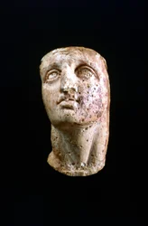 Portretbuste van een jonge Alexander de Grote, 4e eeuw v.Chr.