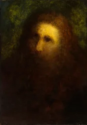 Portret van Albert Pinkham Ryder