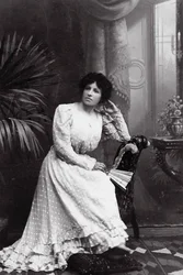 Portret van Antonina Dronk, ca. 1900-1908