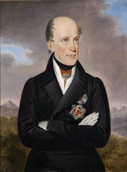 Portret van aartshertog Johann van Oostenrijk (1782-1859)