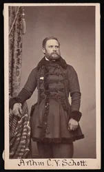 Portret van Arthur Carl Victor Schott 1814-1875, voor 1875