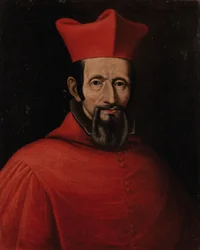 Portret van kardinaal Cesare Monti