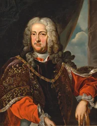 Portret van graaf Rudolf Franz Erwein Schönborn 1677-1754, ca. 1740