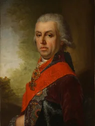 Portret van Dmitri Prokofievich Troshchinsky 1754-1829, 1800s