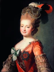 Portret van keizerin Maria Fjodorovna, laat 18e of begin 19e eeuw