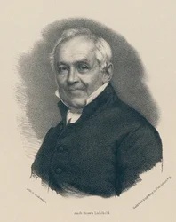 Portret van Ernst Moritz Arndt 1769-1860