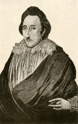 Portret van George Percy, in volledig Hollandse linnen hemd gedragen met doublet, c1610-1620, 1937