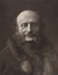 Portret van Jacques Offenbach 1819-1880