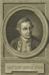 Portret van James Cook, na 1771