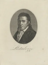 Portret van Johann Heinrich Pestalozzi
