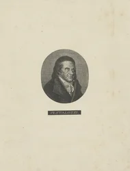 Portret van Johann Heinrich Pestalozzi