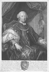 Portret van Johann Karl Philipp Graf von Cobenzl