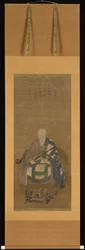 Portret van Kyuzan Soei, 17e eeuw