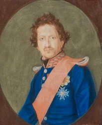 Portret van Ludwig I van Beieren 1786-1868, na 1825
