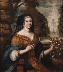 Portret van Madeleine de Scudéry