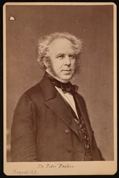 Portret van Peter Parker 1804-1888, Voor 1888