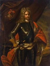 Portret van Prins Anikita Ivanovitsj Repnin 1668-1726, 1724