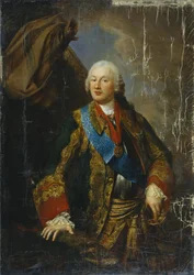 Portret van prins Mikhail Nikitich Volkonsky 1713-1788, midden 18e eeuw