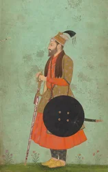 Portret van prins Murad Baksh