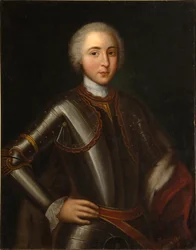Portret van Prins Nikolay Fyodorovich Golitsyn 1728-1780, 1750s