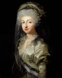 Portret van Prinses Carolina Maria Teresa Giuseppa van Parma 1770-1804, Eind 18e eeuw