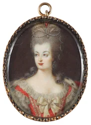 Portret van Koningin Marie Antoinette van Frankrijk 1755-1793, midden 18e eeuw