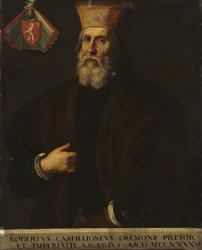 Portret van Roberto Castiglione, begin 1600s
