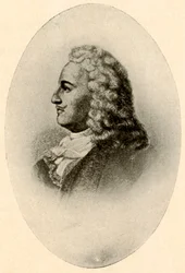 Portret van Sieur de La Salle, met Franse kleding uit zijn tijd