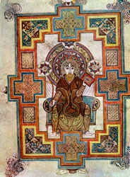 Portret van St. Johannes, 800 AD, 20e eeuw