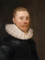 Portret van een heer, 1600-1700