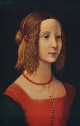 Portret van een Meisje, ca. 1490, ca. 1915