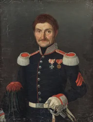 Portret van een man in uniform