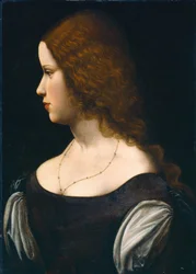 Portret van een jonge dame, ca. 1500