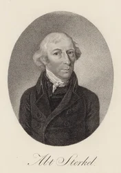 Portret van pianist en componist Franz Xaver Sterkel 1750-1817, 1816