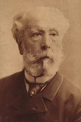 Portret van de componist Édouard Lalo 1823-1892, ca. 1885