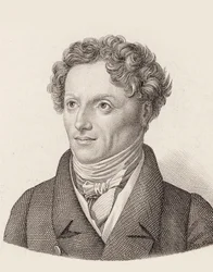 Portret van de Componist Francesco Morlacchi 1784-1841