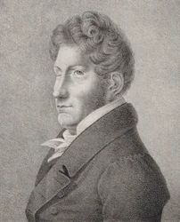 Portret van de Componist Friedrich Kuhlau 1786-1832