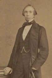 Portret van de componist Henry Brinley Richards 1817-1885, ca. 1855