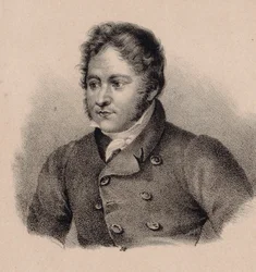 Portret van de componist Johann Bernhard Logier 1777-1846