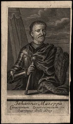 Portret van de Hetman Ivan Mazepa 1639-1709, begin 18e eeuw