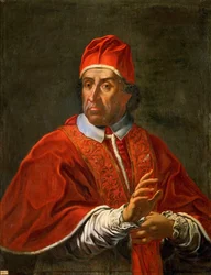 Portret van paus Clemens XI