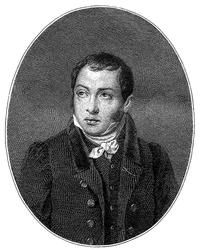 Portret van de auteur Faddei Bulgarin 1789-1859, 1828