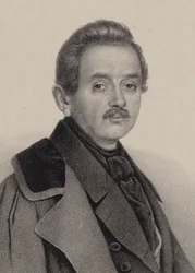 Portret van de componist Alexei Fyodorovich Lvov 1798-1870